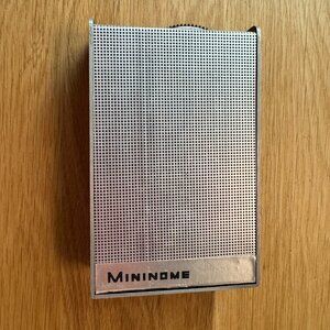 Vintage Mininome Miniature Electronic Metronome with Case, Circa 1967